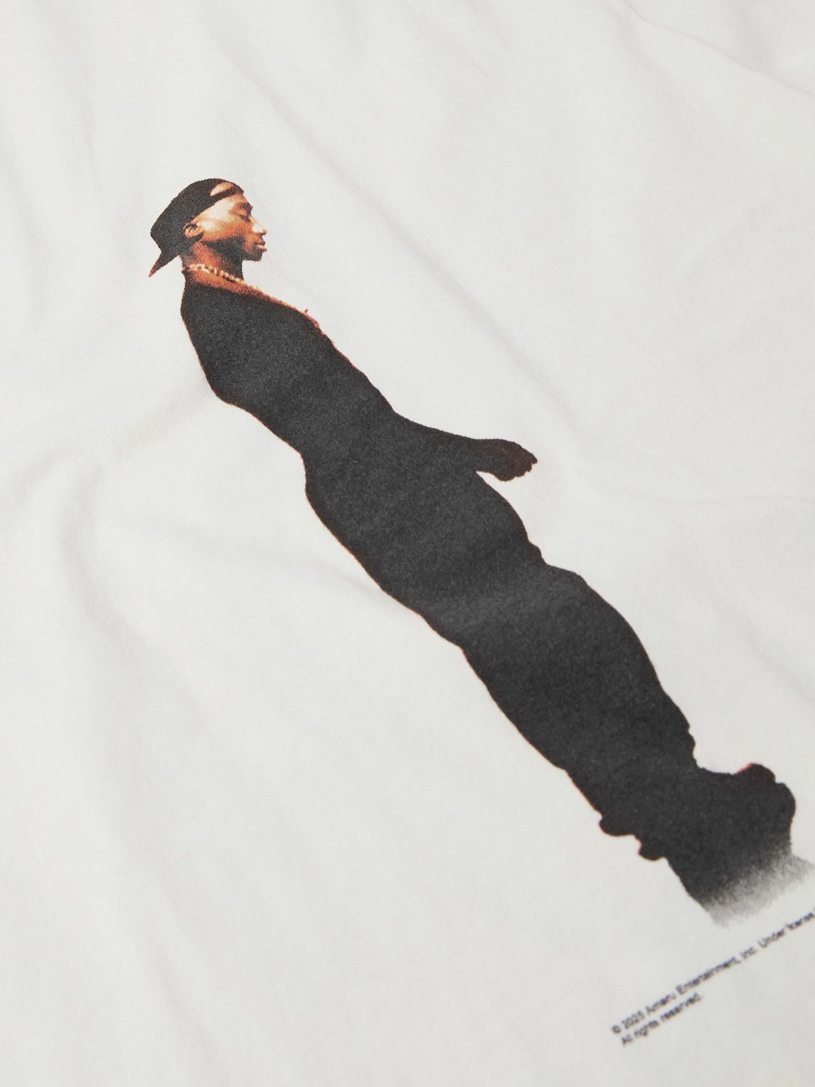 SAINT MXXXXXX - 2Pac Printed Cotton-Jersey T-Shirt - White SAINT