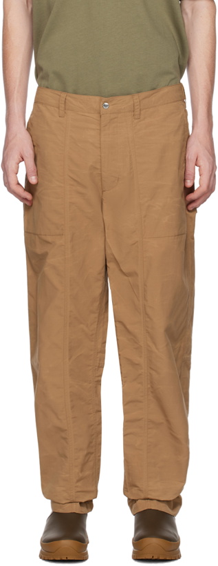 Photo: NORSE PROJECTS Tan Sigur Cargo Pants