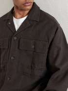 3sixteen - M43 Linen Overshirt - Brown