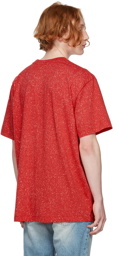 John Elliott Red Salt Wash Pocket T-Shirt