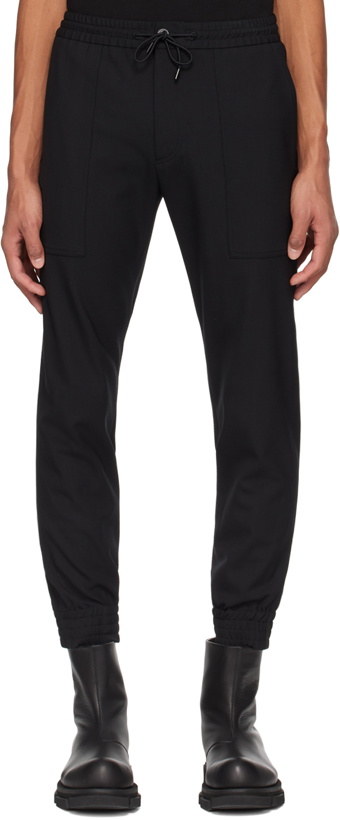 Photo: Solid Homme Black Drawstring Trousers