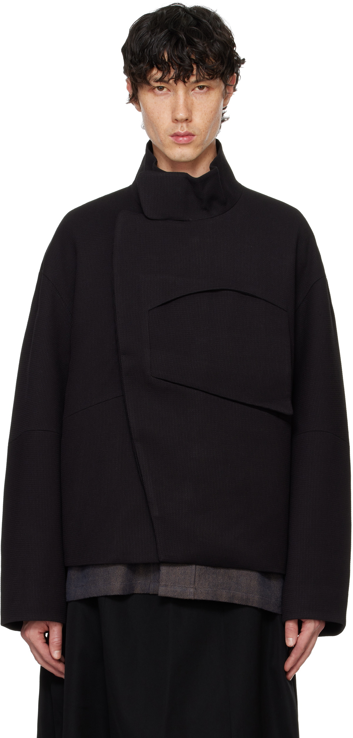 pet-tree-kor 24ss ジャケット pet-tree-kor Black Hertz Jacket pet-tree-kor