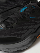 Hoka One One - Speedgoat 5 Rubber-Trimmed GORE-TEX® Mesh Running Sneakers - Black