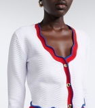 Retrofête Orlaithe ribbed-knit cardigan