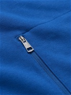 Moncler - Logo-Appliquéd Cotton-Jersey Sweatshirt - Blue
