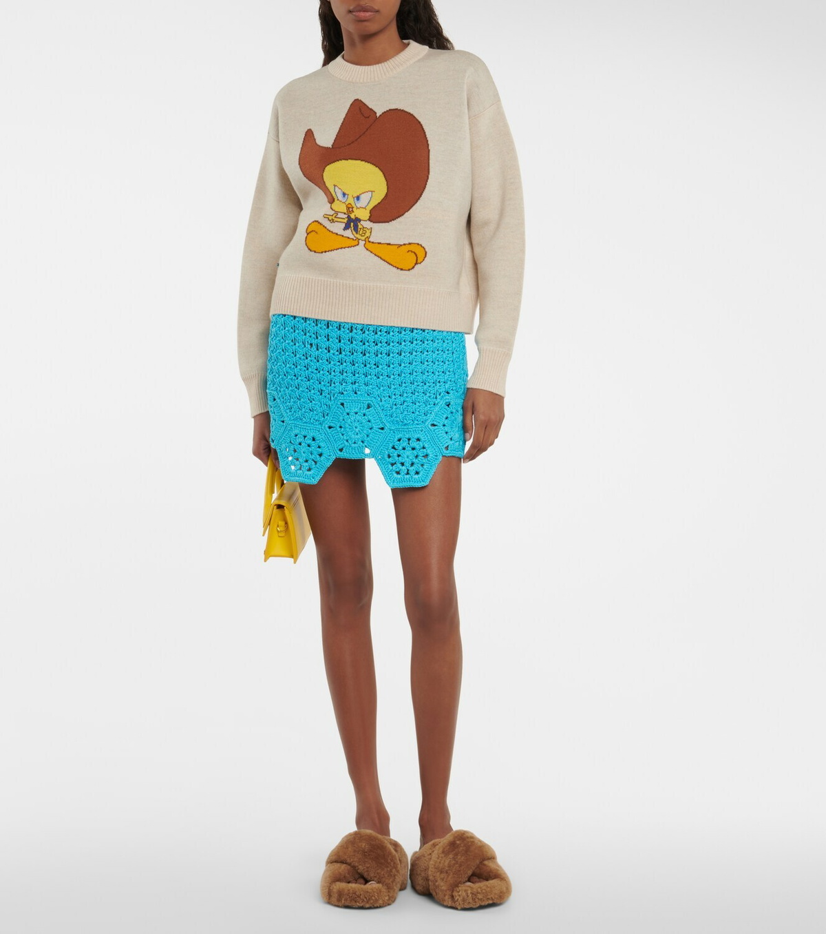 Alanui - x Looney Tunes virgin wool sweater