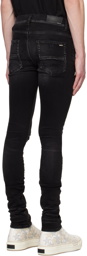 AMIRI Black Slash Jeans