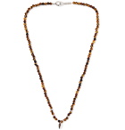 Isabel Marant - Collier Silver-Tone Beaded Necklace - Brown