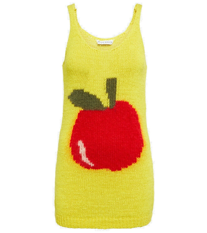 Photo: JW Anderson - Intarsia cotton-blend tank top