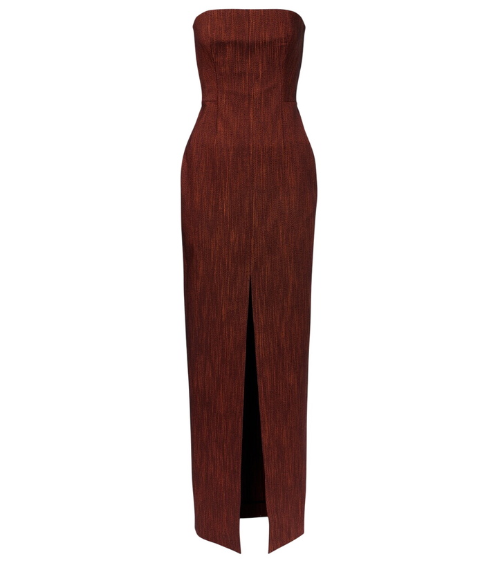 Photo: Roksanda Shani wool and cotton bustier gown