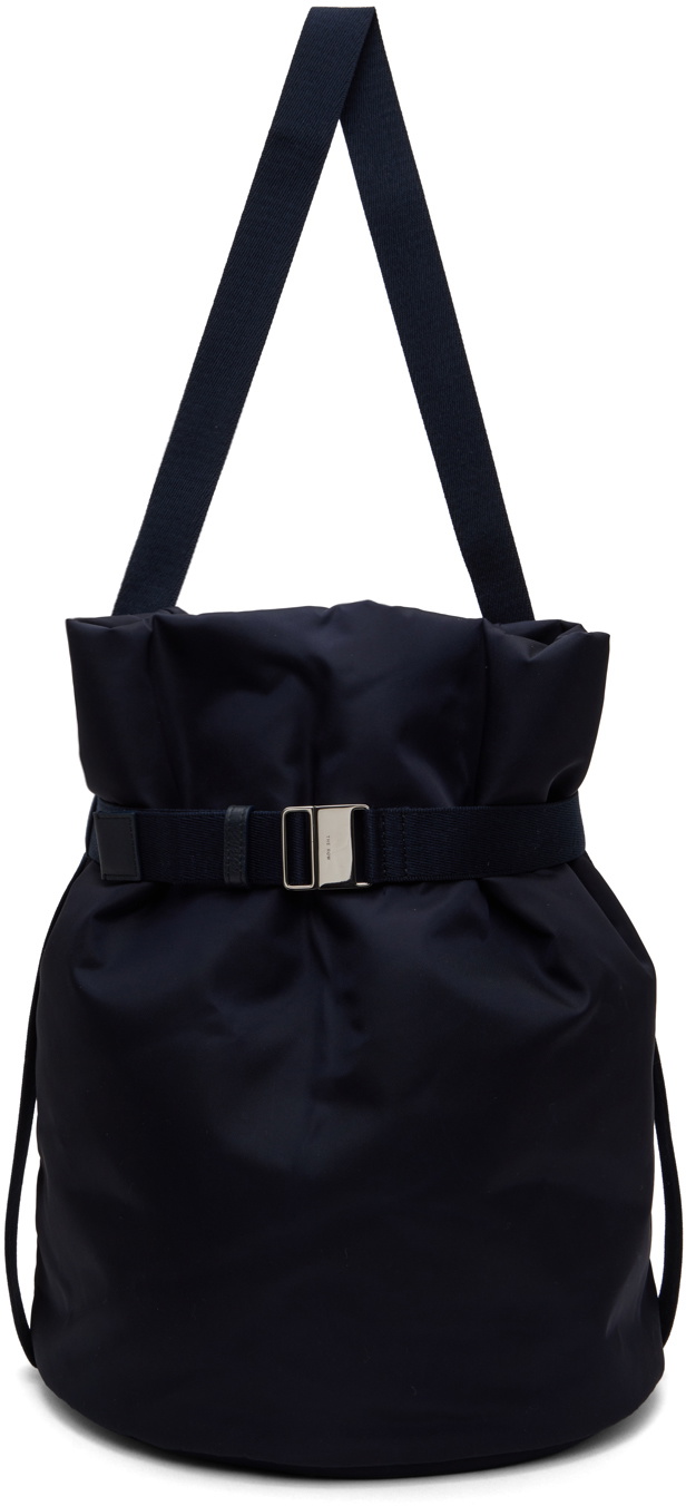 The Row Navy Sporty Leo Bag The Row