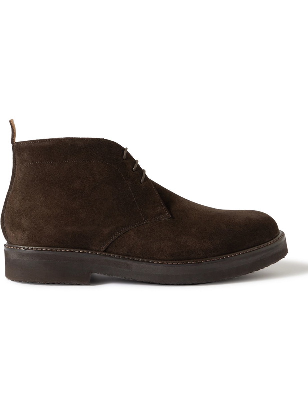 Photo: Grenson - Clement Suede Desert Boots - Brown
