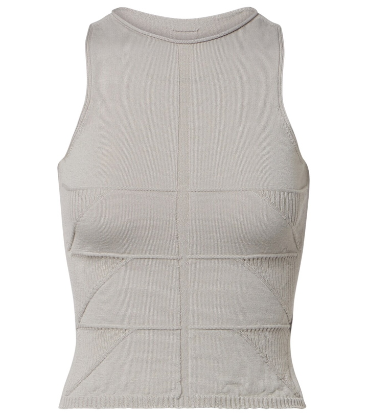 Photo: Rick Owens Temple virgin wool tank top