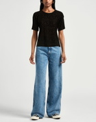 Pieces Womens T-shirt in Black