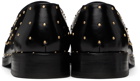 Ernest W. Baker Black Studded Loafers