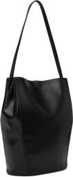 Loulou de Saison Black Daya Leather Bucket Bag