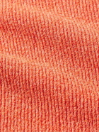 Folk - Ribbed Organic Cotton-Blend Sweater - Orange