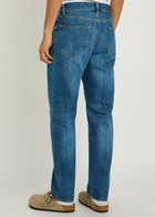 Blue Blue Relaxed Tapered-leg Jeans