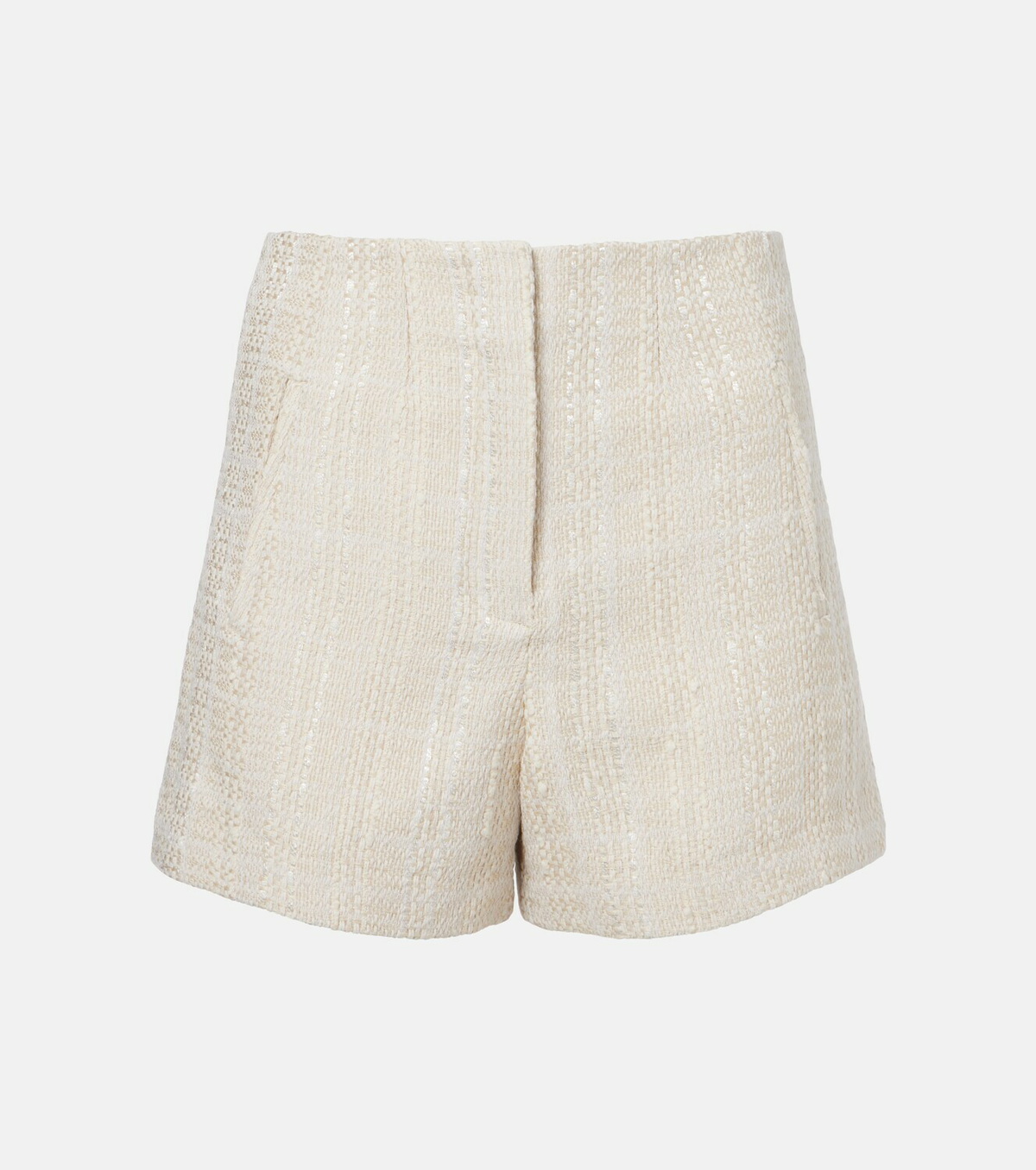 Veronica Beard Jazmin cotton-blend tweed shorts
