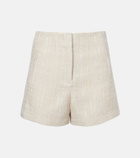 Veronica Beard Jazmin cotton-blend tweed shorts