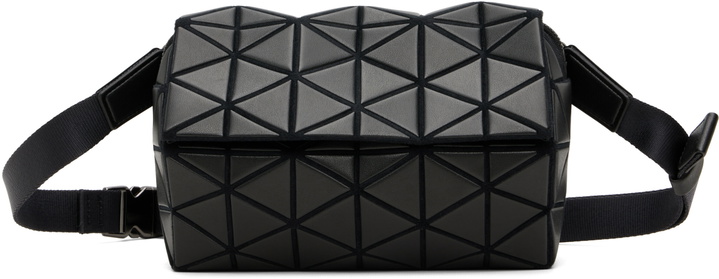 Photo: BAO BAO ISSEY MIYAKE Black Hexagon Messenger Bag