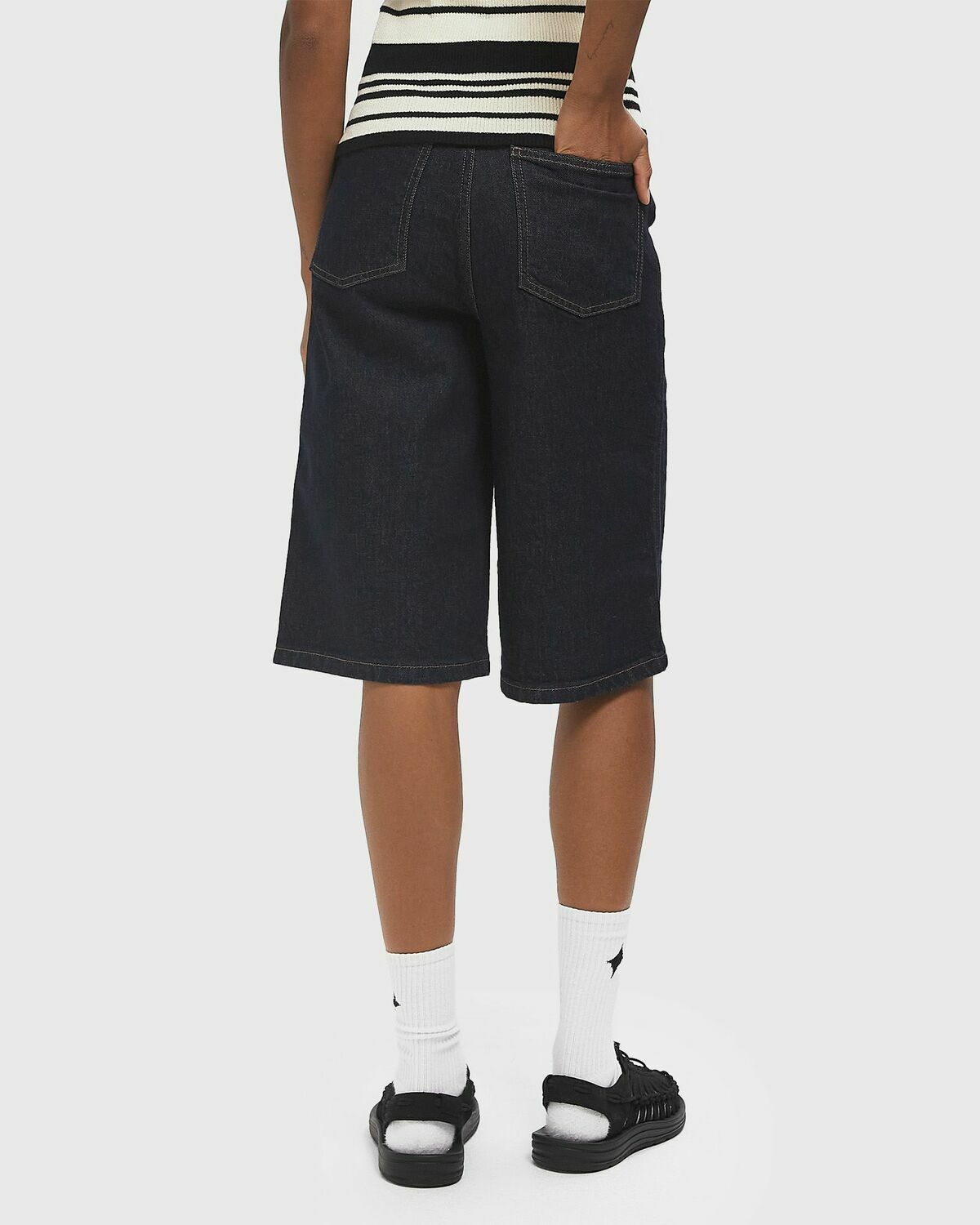 Gestuz SUMMER HW LONG SHORTS Blue Womens Casual Short