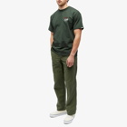 WTAPS Men's 04 Embroided Crew Neck T-Shirt in Olive Drab