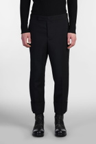 Sapio N 7 Pants In Black Wool