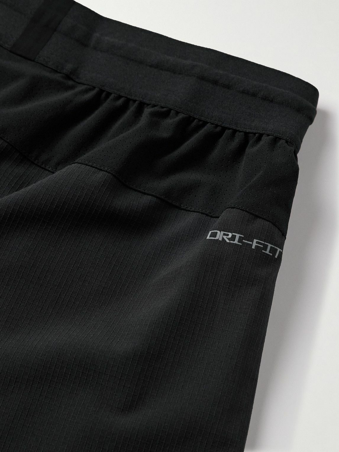 Nike Training - Flex Rep 4.0 Straight-Leg Mesh-Panelled Dri-FIT Ripstop Shorts - Black