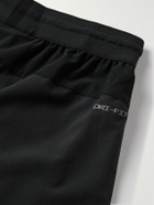 Nike Training - Flex Rep 4.0 Straight-Leg Mesh-Panelled Dri-FIT Ripstop Shorts - Black