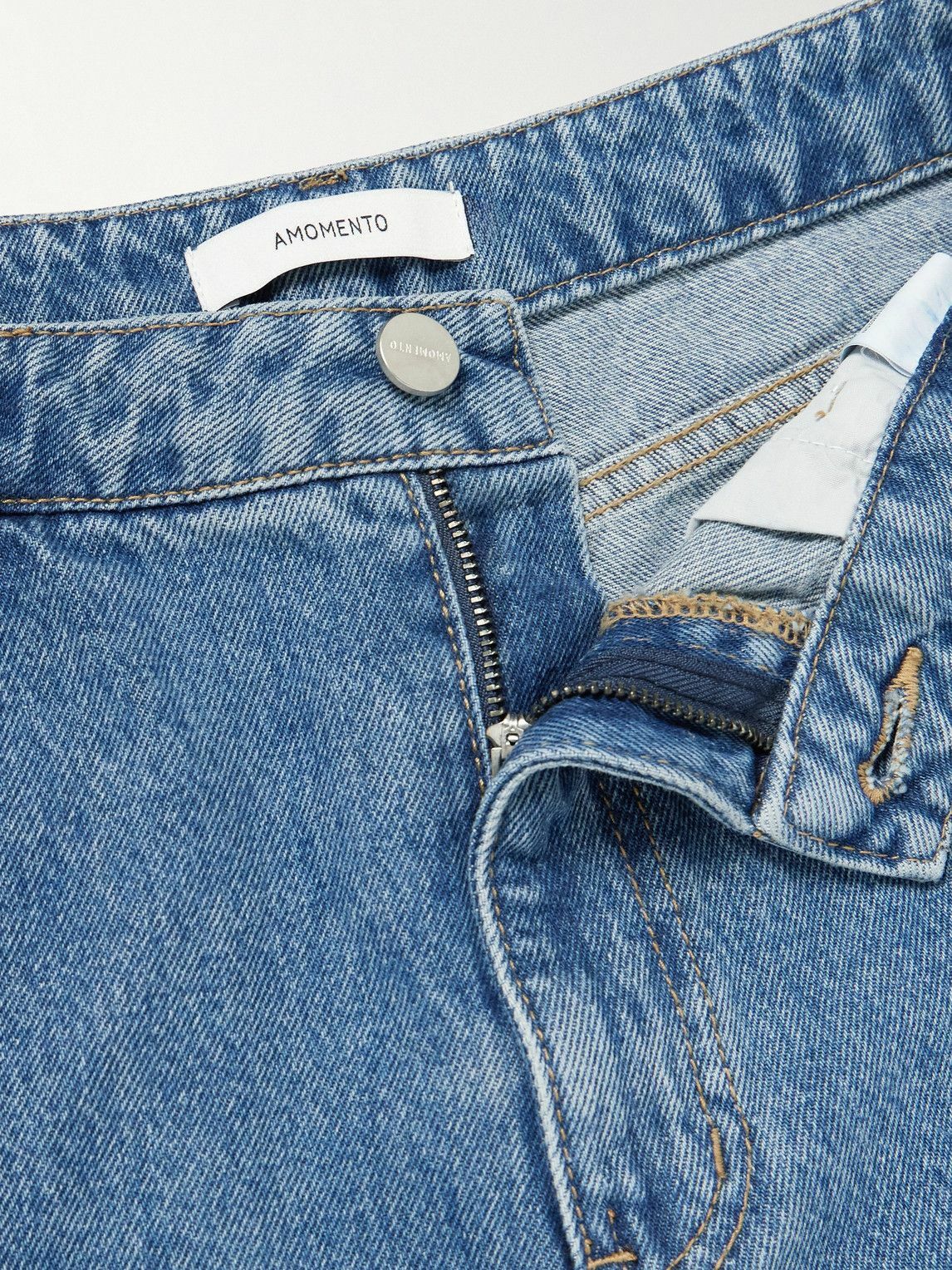 ◎AMOMENTO◎ STRAIGHT FIT DENIMMIDBLUE AM23FWW02DNMIDBLUE AMOMENTO Straight-Leg Jeans for Men | MR PORTER