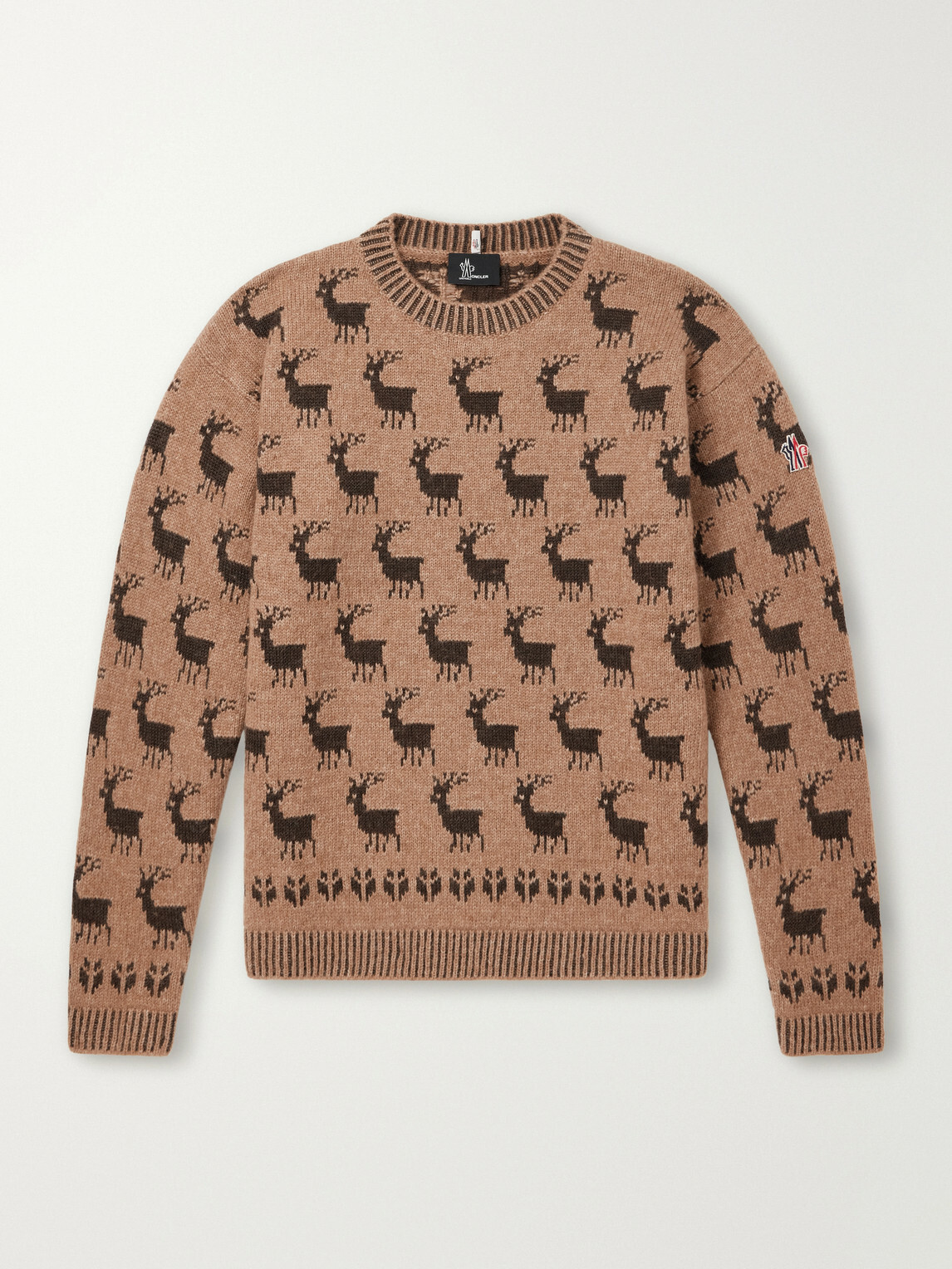 Moncler Grenoble - Jacquard Sweater - Brown