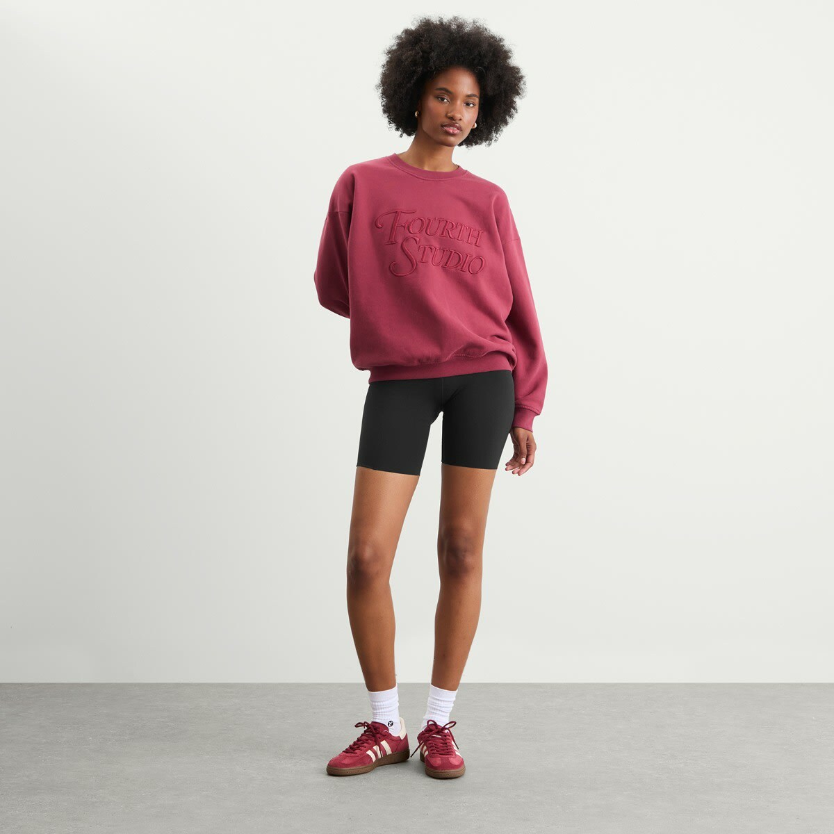 4th & Reckless Women's Cassis Sweatshirt in Berry