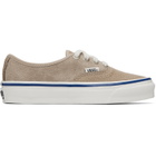 Vans Beige OTW Authentic 44 Siped Vibram Sneakers