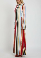 Cala DE LA Cruz Amay Striped Stretch-jersey Maxi Dress Stripe
