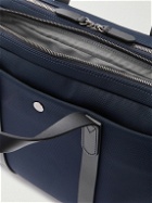 Mismo - M/S Endeavour Leather-Trimmed Ballistic Nylon Briefcase