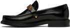 Moschino Black Logo Loafers