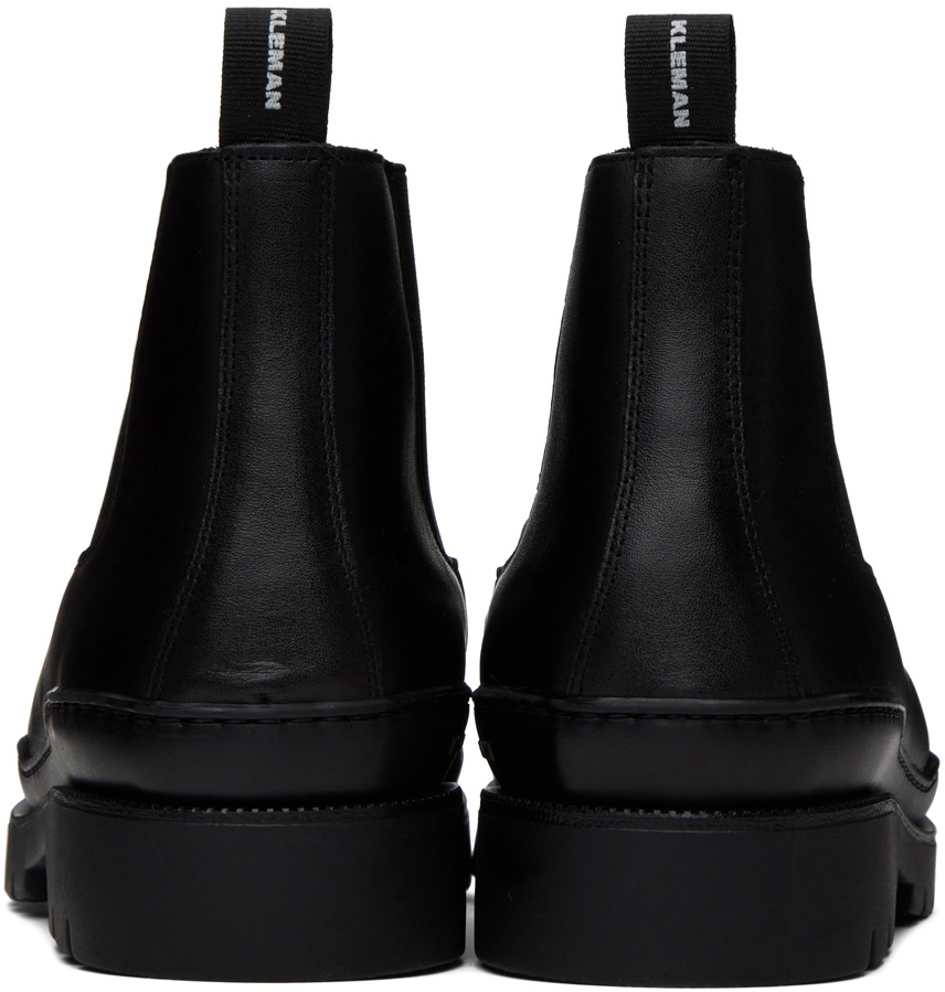 Kleman Black Escadron Chelsea Boots