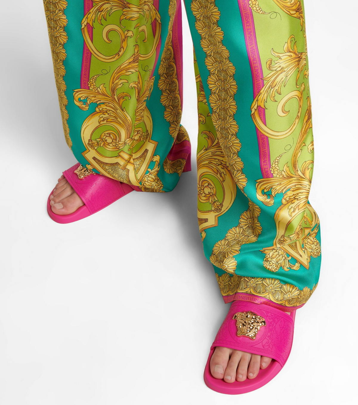 palazzo pool slides versace