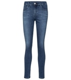 J Brand - Sophia mid-rise skinny jeans