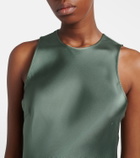 Asceno Tallin silk maxi dress