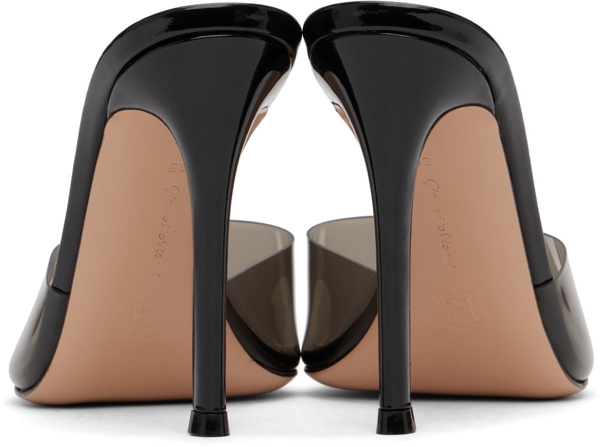 Gianvito Rossi Black Elle Heeled Sandals