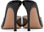 Gianvito Rossi Black Elle Heeled Sandals