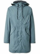 C.P. Company - Logo-Appliquéd Recycled-Flatt Nylon Parka - Blue