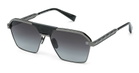 Balmain Sergeant - Black Rhodium / Leather Black Sunglasses