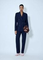 Dries Van Noten Double-Breasted Wool Blazer