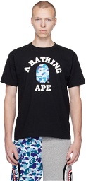BAPE Black ABC Camo College T-Shirt