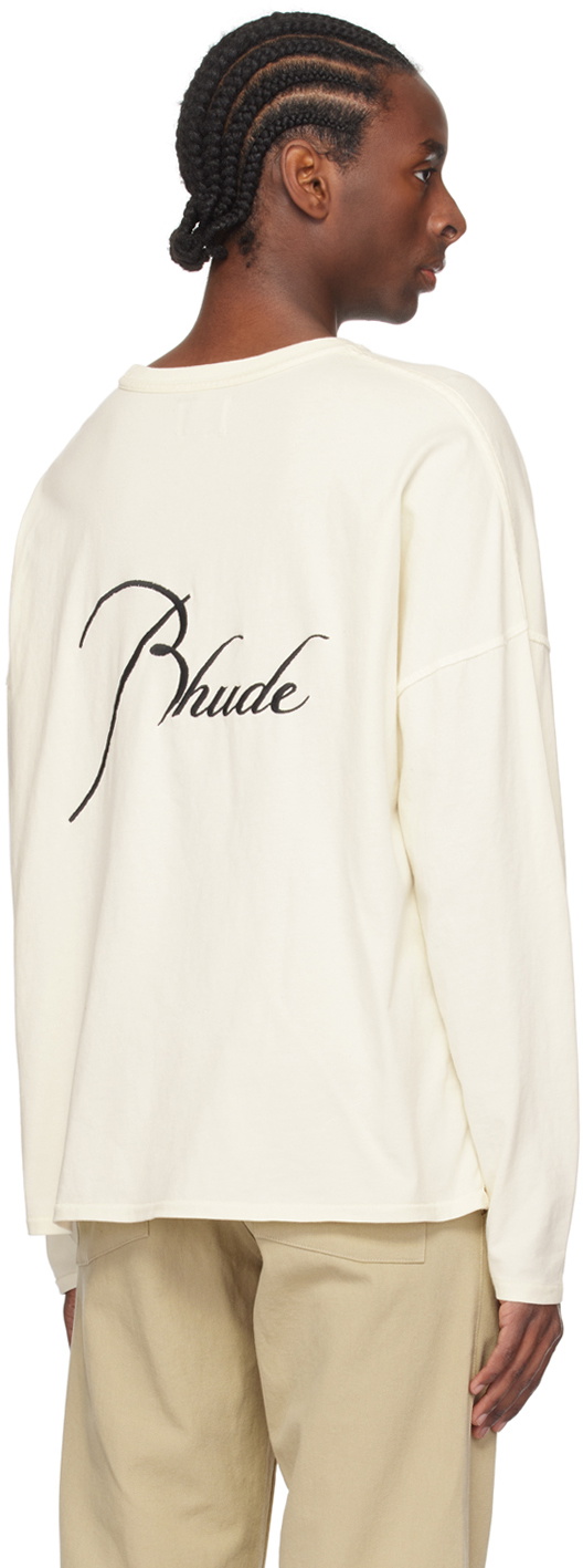 【関税込み】Rhude ベージュ Reverse Tシャツ XS以下 RHUDE(ルード) Tシャツ・カットソー(メンズ) - 海外通販