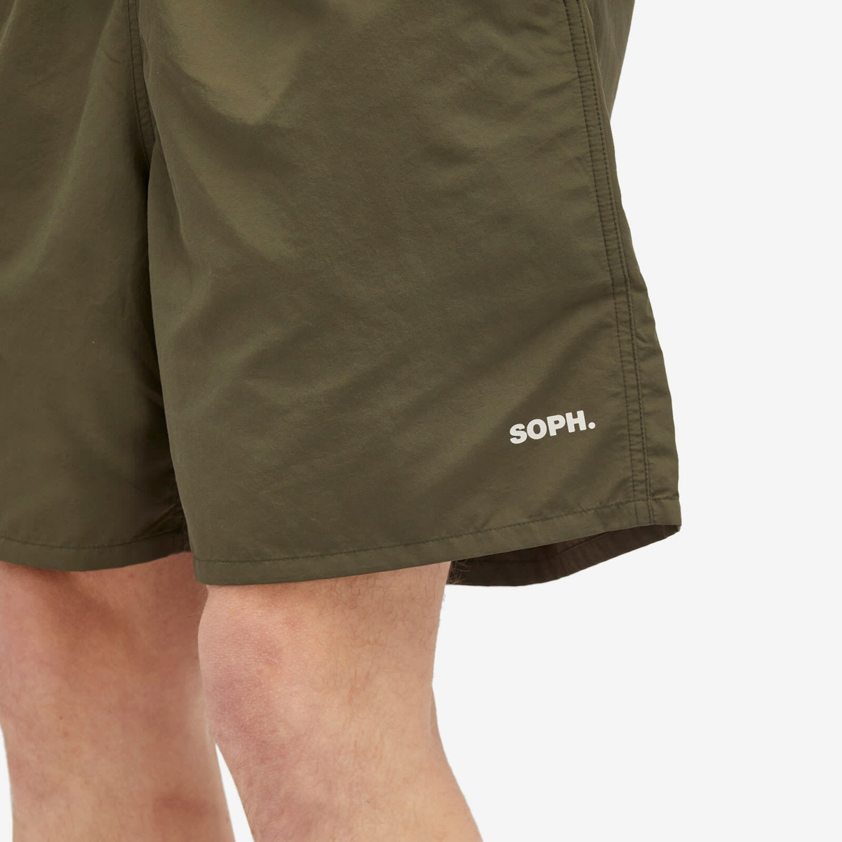 F.C. Real Bristol Men's Supplex Nylon Easy Shorts in Khaki F.C.
