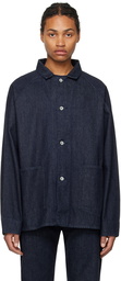 nanamica Indigo Raglan Denim Jacket